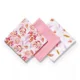 Пелёнки из бамбука BabyOno Листья, 3 шт