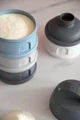 Recipient lapte praf Beaba Mineral, Gri/Albastru