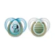 Ортодонтические силиконовые соски Tommee Tippee Moda Коричневый (0-6 м), 2 шт.