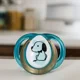 Ортодонтические силиконовые соски Tommee Tippee Moda Коричневый (0-6 м), 2 шт.