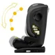 Scaun auto Skiddou Taby Negru foto