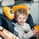 Scaun auto Skiddou Taby Galben foto