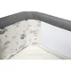 Patut co-sleeper Skiddou Natt nomadic wood Gri