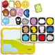 Двойной магнитный пазл Quercetti Smart Puzzle Colors, 13 эл.