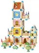 Set de construit din lemn Bino Castel mare, 268 el. foto