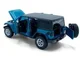 Модель автомобиля Tayumo Jeep Wrangler Sahara Синий, 1:32