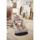 Кресло-шезлонг BabyBjorn Balance Silver White, Mesh