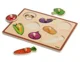 Деревянный пазл Viga Toys Овощи, 8 эл. foto