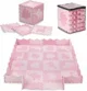 Игровой коврик Momi Пазл Zawi Foam, Розовый foto