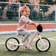 Bicicleta fara pedale Lionelo Arie Galben