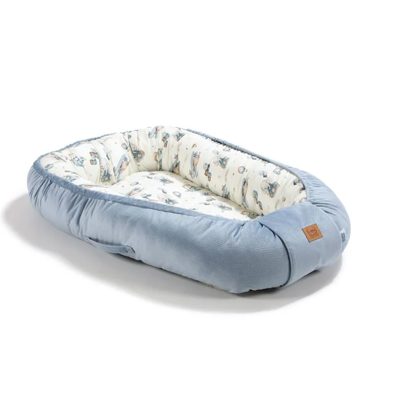 Babynest La Millou Velvet Collection - Simbo Blue foto