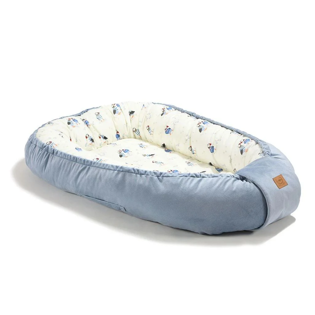 Babynest La Millou Velvet Collection - Puffin foto