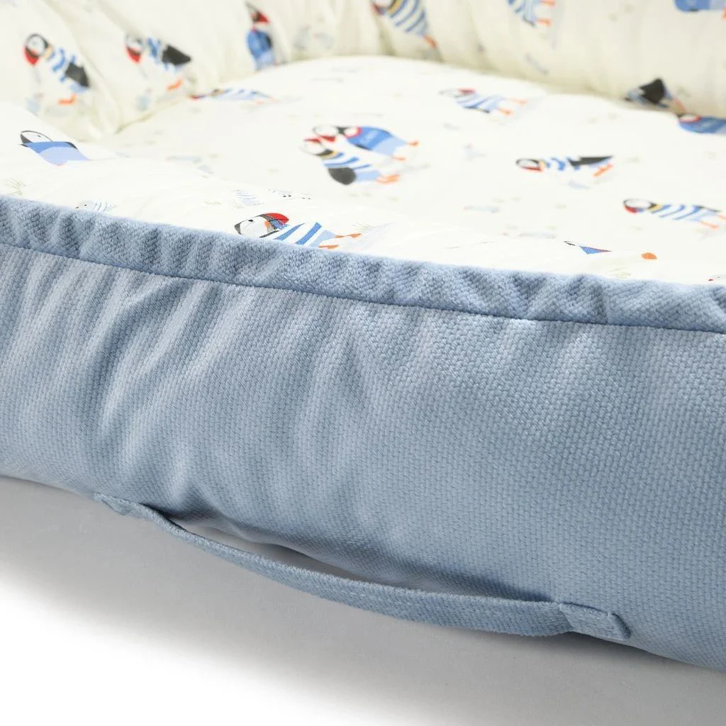 Babynest La Millou Velvet Collection - Puffin foto