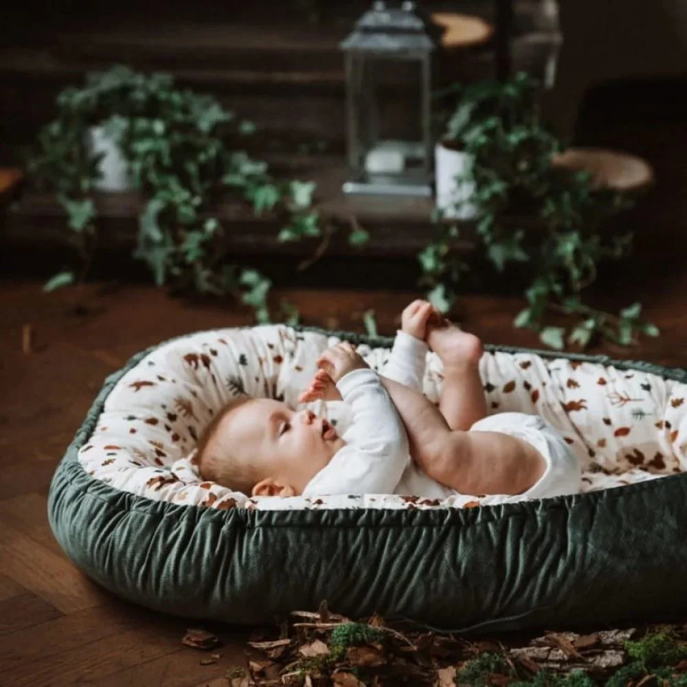 Babynest La Millou Velvet Collection - Hug Me Khaki foto