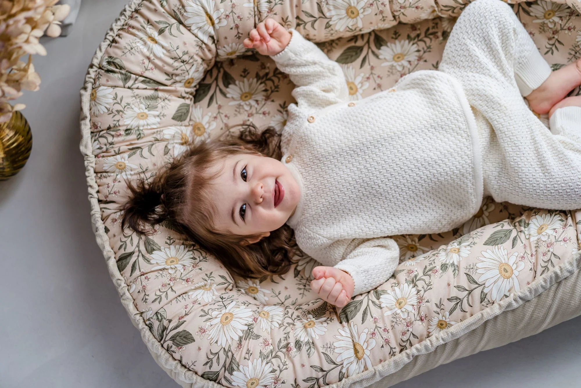 Babynest La Millou Velvet Collection - Romantic Soul - Sand foto