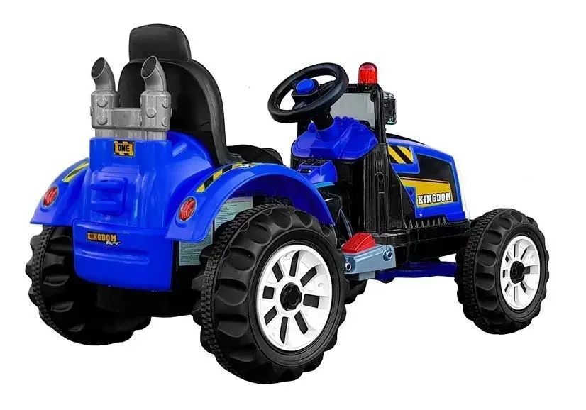 Masina electrica LeanToys Tractor cu acumulator foto