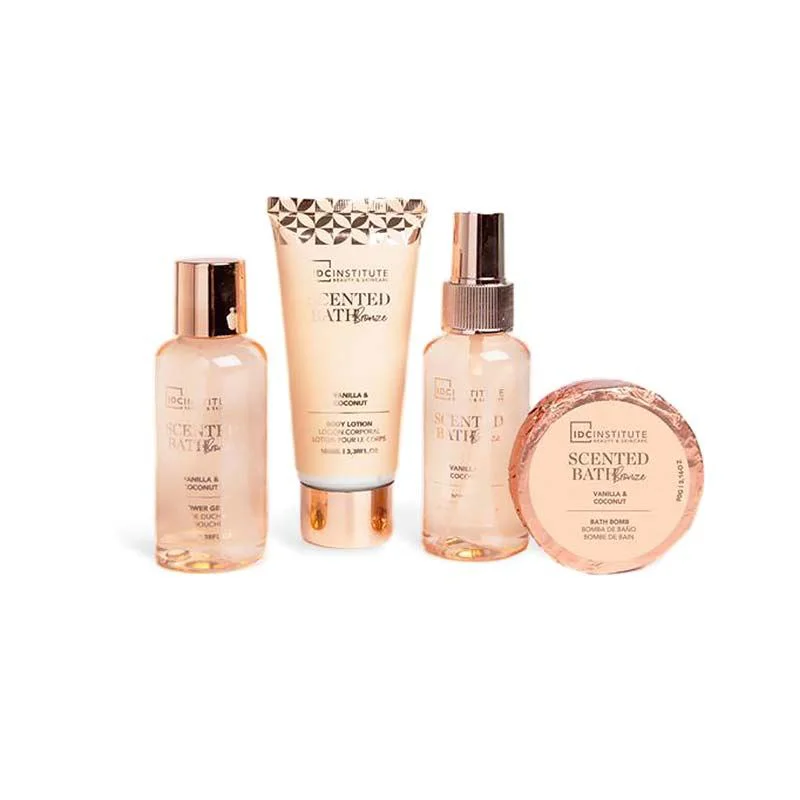 Set din 4 produse pentru ingrijire corporala IDC Institute Bronze
