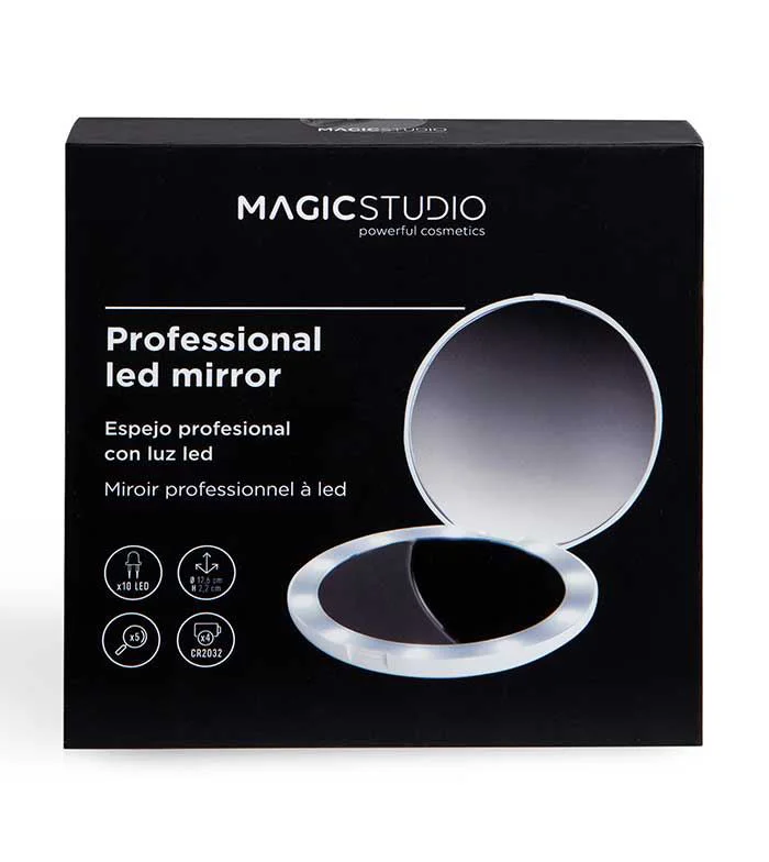 Косметическое зеркало Magic Studio с LED-подсветкой и увеличительным стеклом