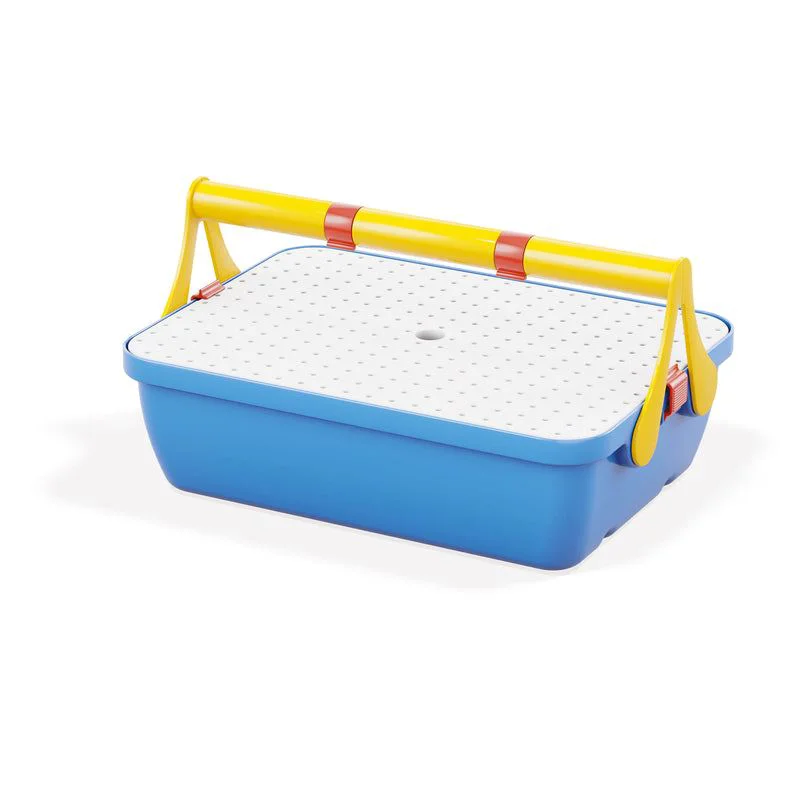 Set de constructie Quercetti Georello Tech Toolbox, 130 el.