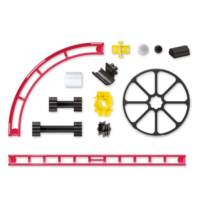 Set de joaca Quercetti Traseu Roller Coaster, 150 el.