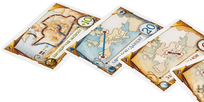 Развивающая игра Билет в Европу