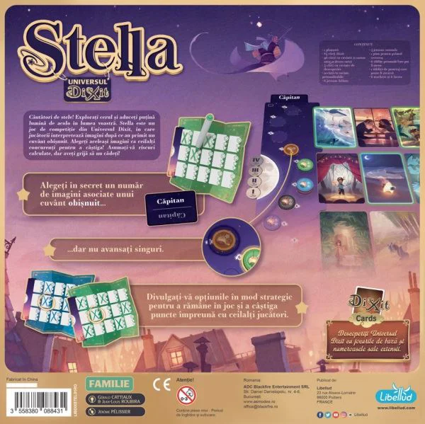 Joc educativ de masa Dixit Stella