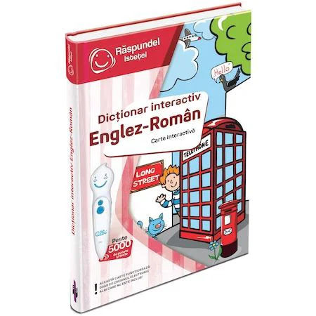 Интерактивная книга Raspundel Istetel Англо-румынский словарь