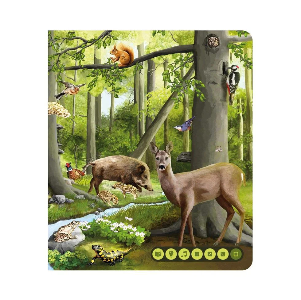 Интерактивная книга Raspundel Istetel Мир животных foto