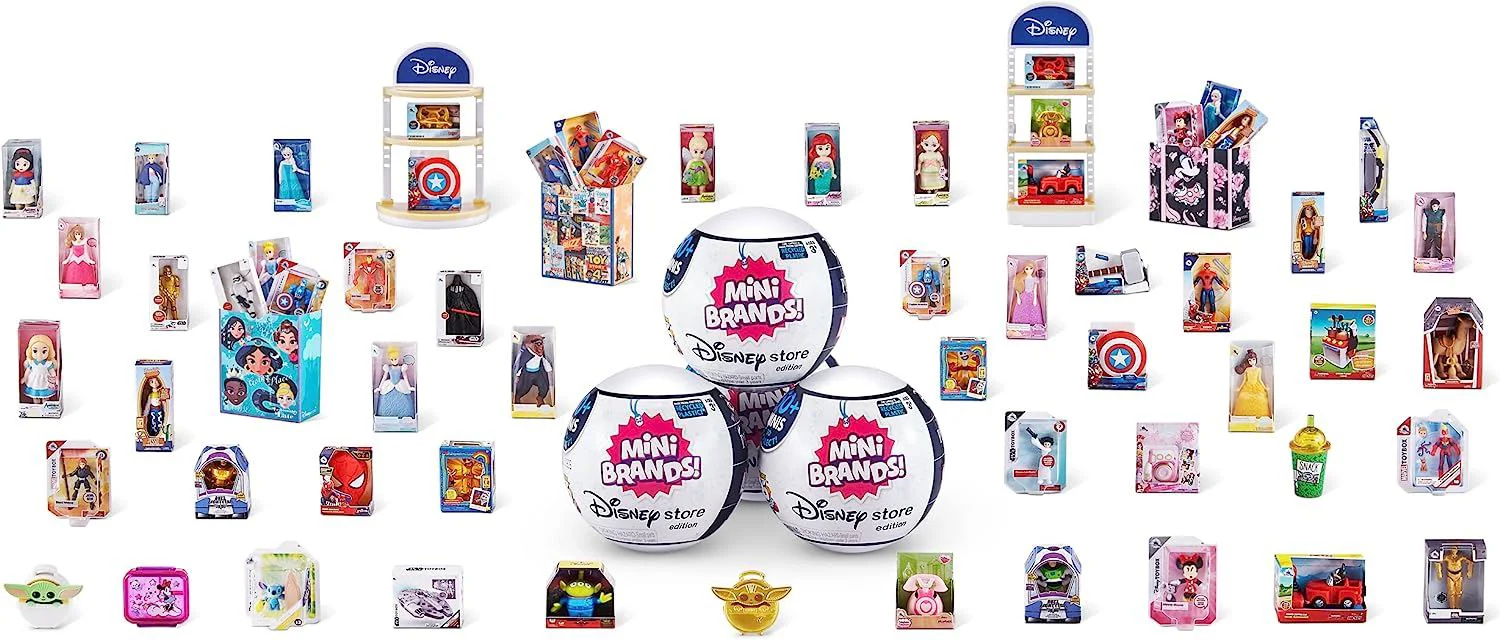 Игрушечный набор Zuru 5 Surprise Disney Store Mini Brands S1