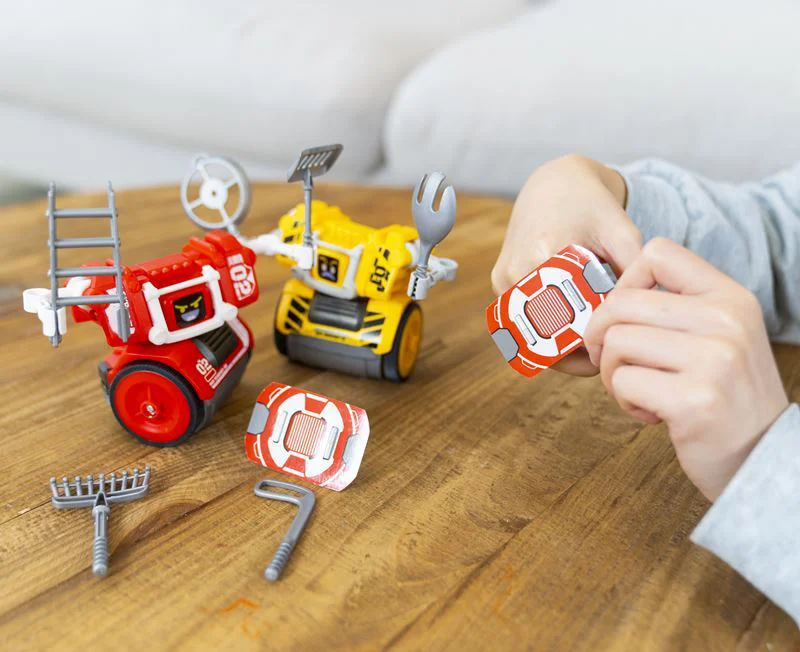 Set de jucarie Silverlit Roboti luptatori cu control prin gesturi foto