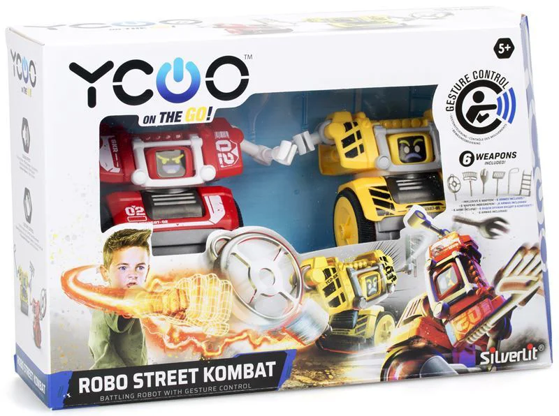 Set de jucarie Silverlit Roboti luptatori cu control prin gesturi foto