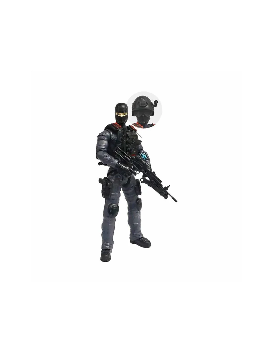 Figurina Hero Combat Soldat cu accesorii, 30 cm