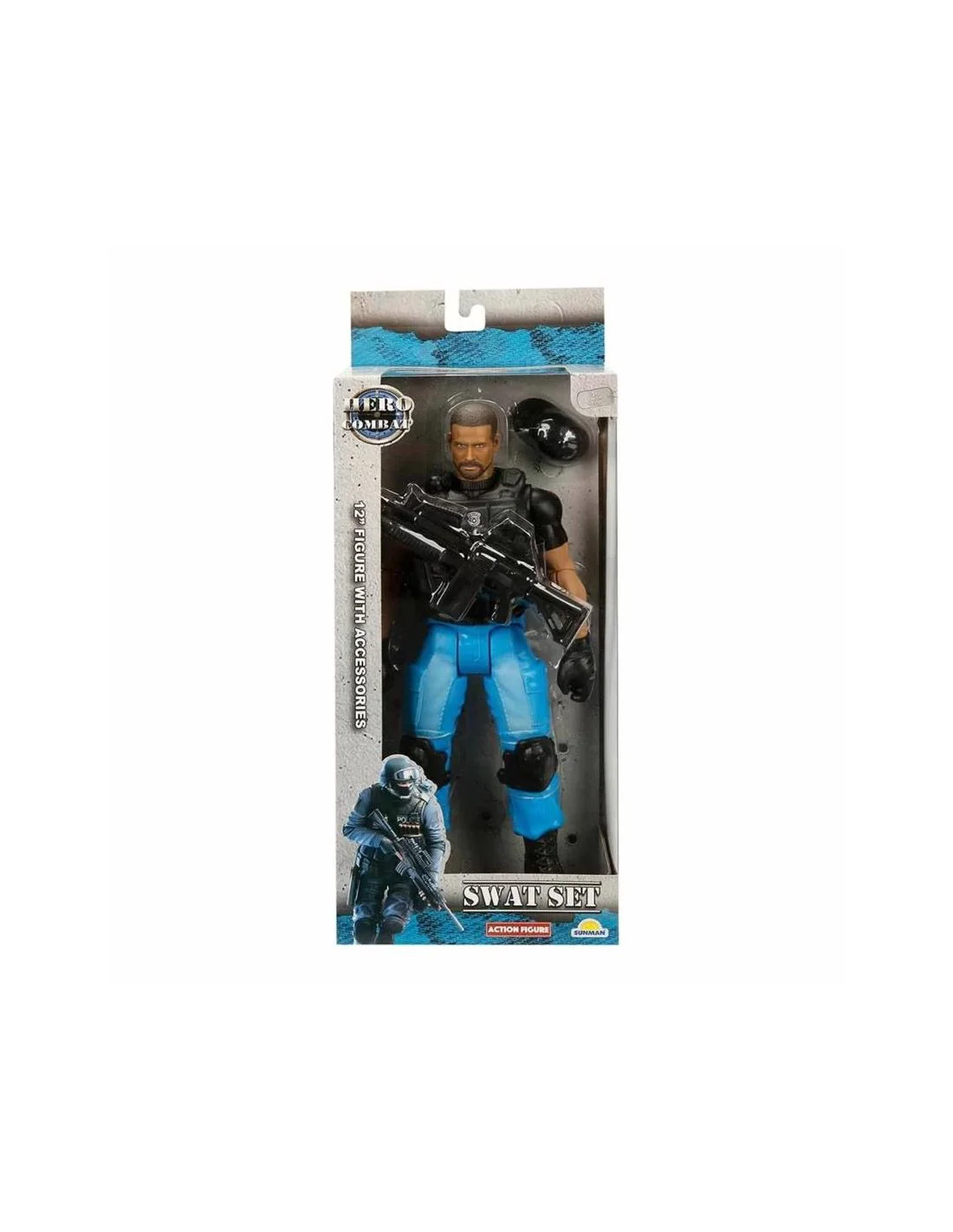 Figurina Hero Combat Soldat cu accesorii, 30 cm