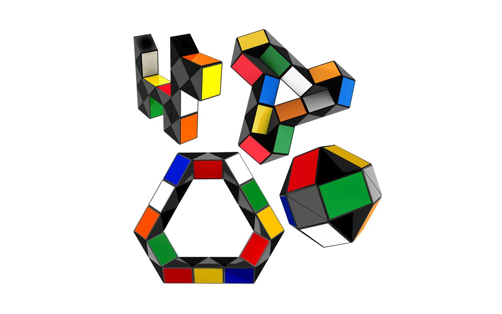 Игрушка Rubiks Кубик Твист многоцветный