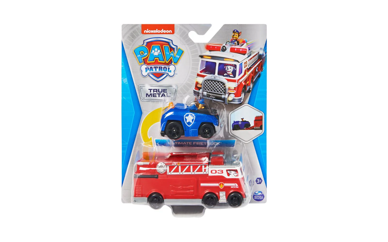 Металлическая машина Paw Patrol Пожарные