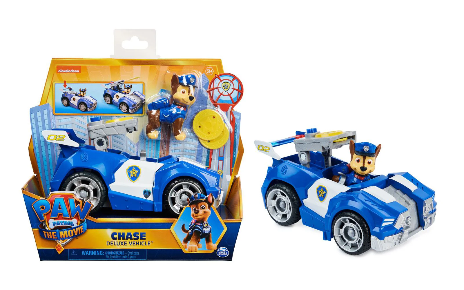 Masina cu figurina Paw Patrol Deluxe