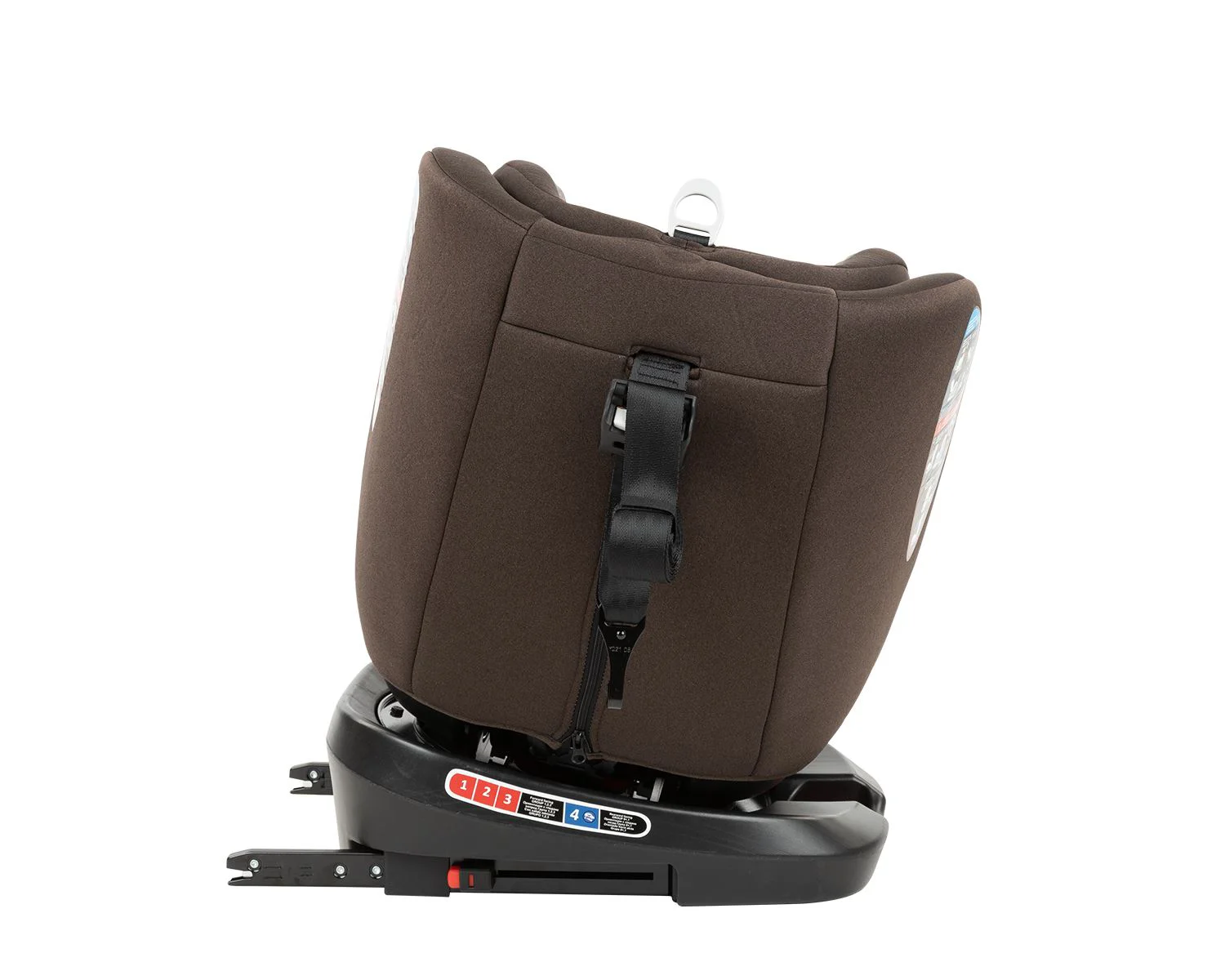 Scaun auto rotativ cu isofix KikkaBoo Armadillo Beige 0-36 kg foto