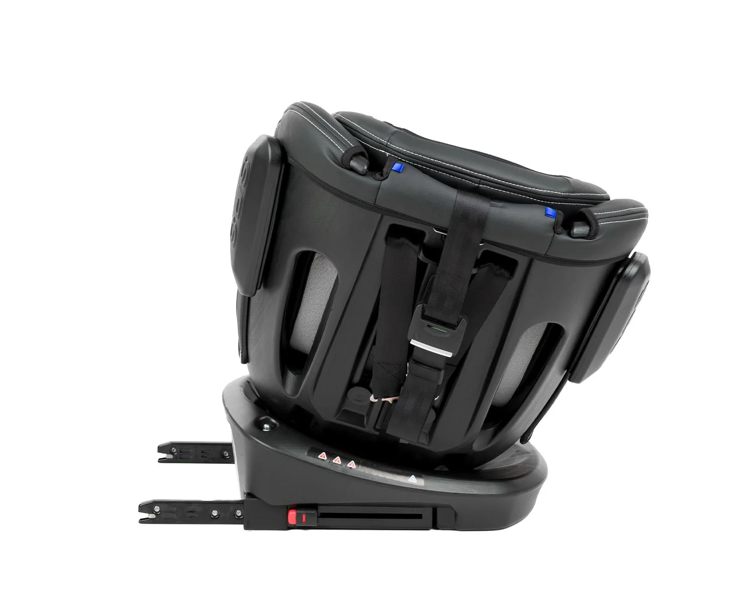 Scaun auto rotativ cu isofix KikkaBoo Stark Black 0-36 kg foto