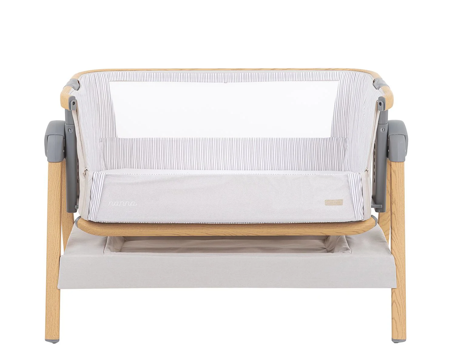 Кроватка co-sleeper KikkaBoo Nanna Beige foto