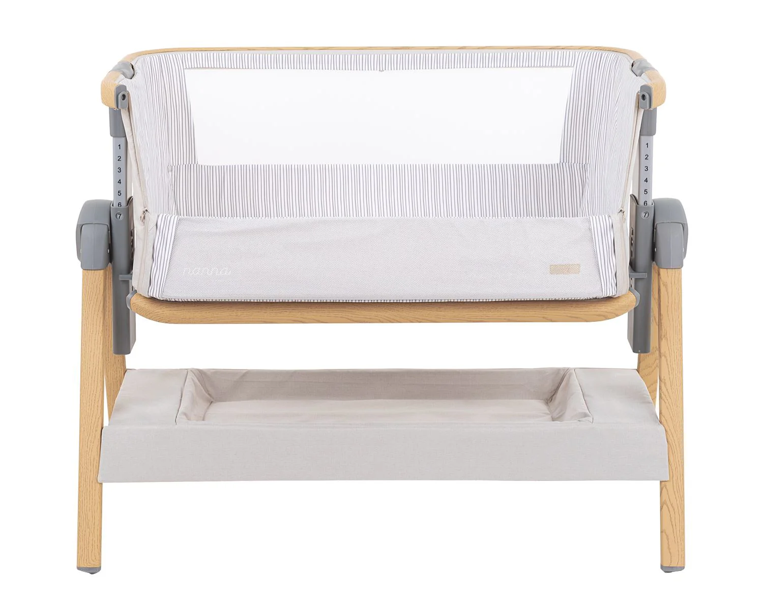 Кроватка co-sleeper KikkaBoo Nanna Beige foto