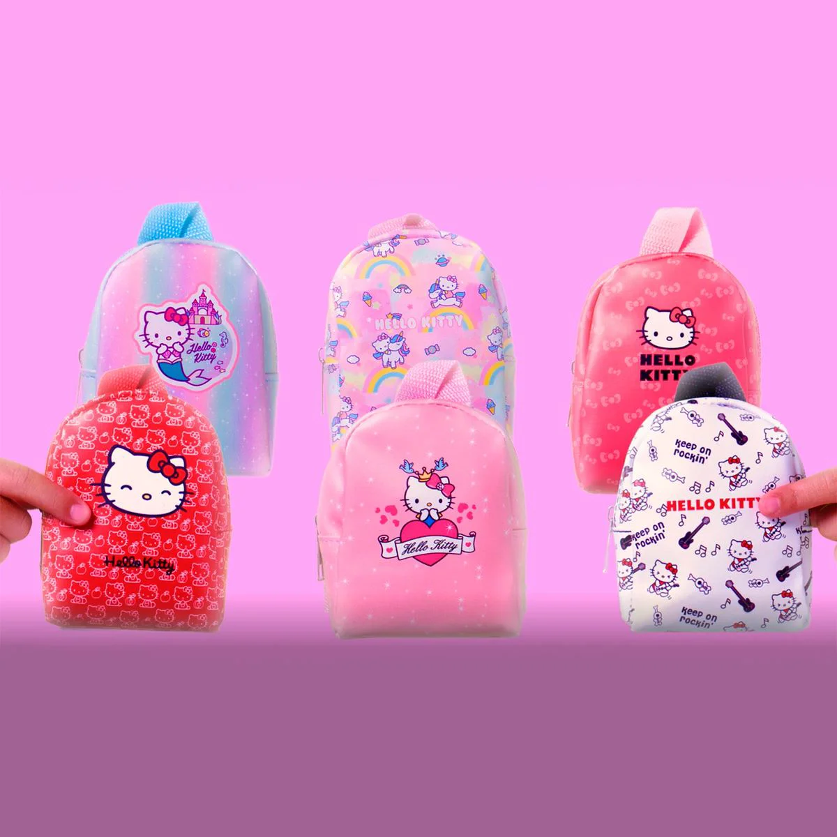 Gentuta de colectie Hello Kitty cu lucruri mici, dragute in interior foto
