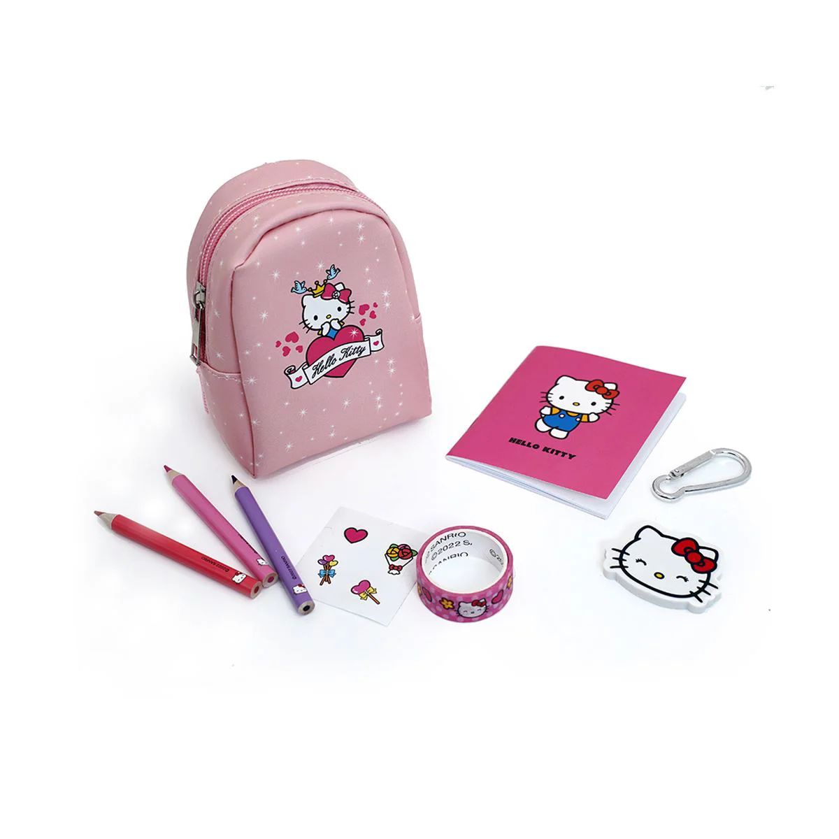 Gentuta de colectie Hello Kitty cu lucruri mici, dragute in interior foto