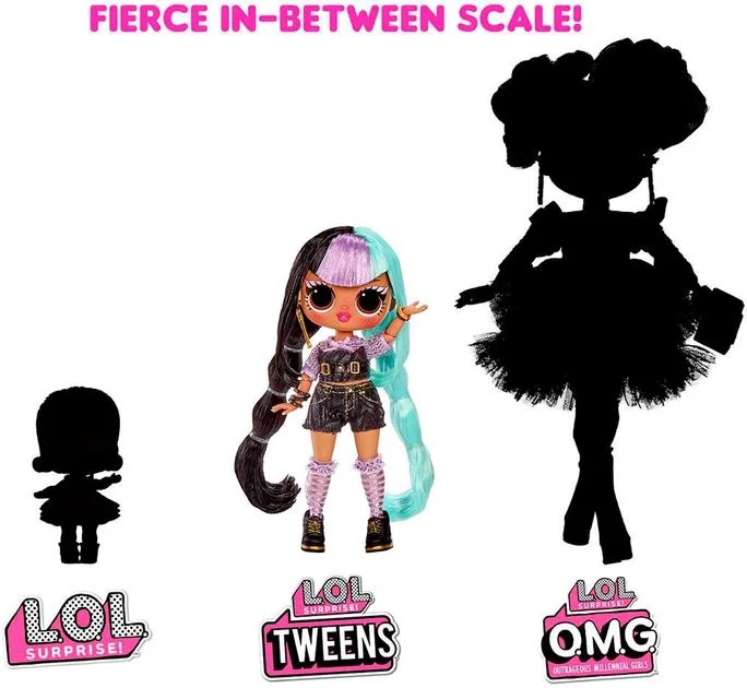 Papusa L.O.L. Surprise! Tweens Masquerade Party - Kat Mischief