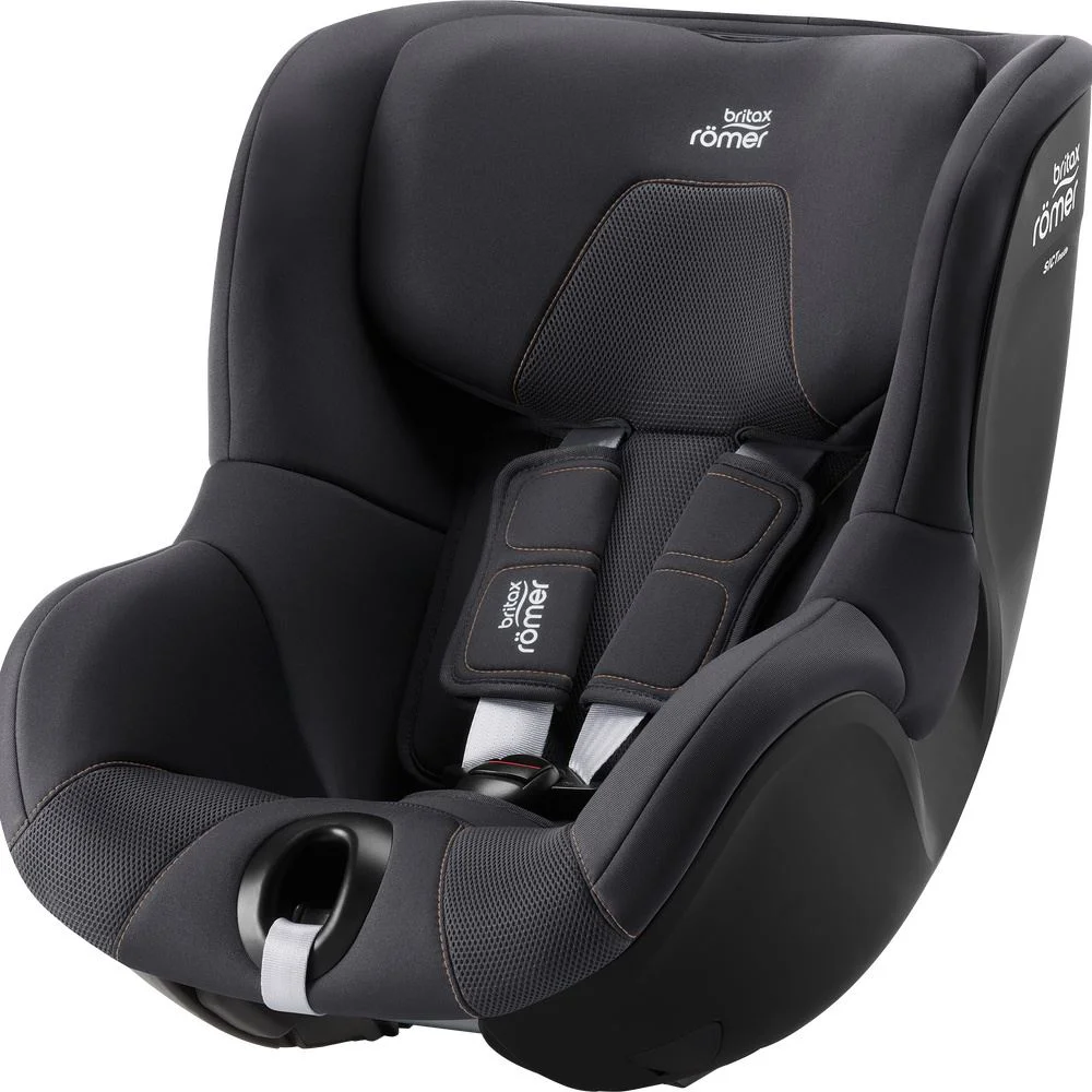 Scaun auto Britax Romer Dualfix 3 i-Size cu baza Flex iSense Gri foto