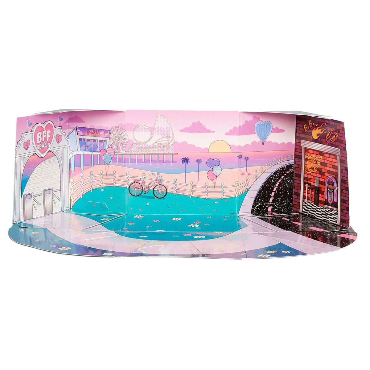 Set mobila LOL Surprise Furniture Series 4 Sweet Boardwalk & Sugar Doll foto