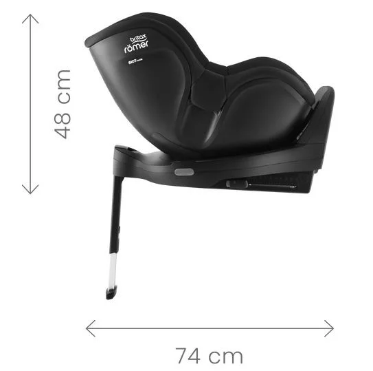 Детское автокресло Britax Romer Dualfix Pro M Черный foto