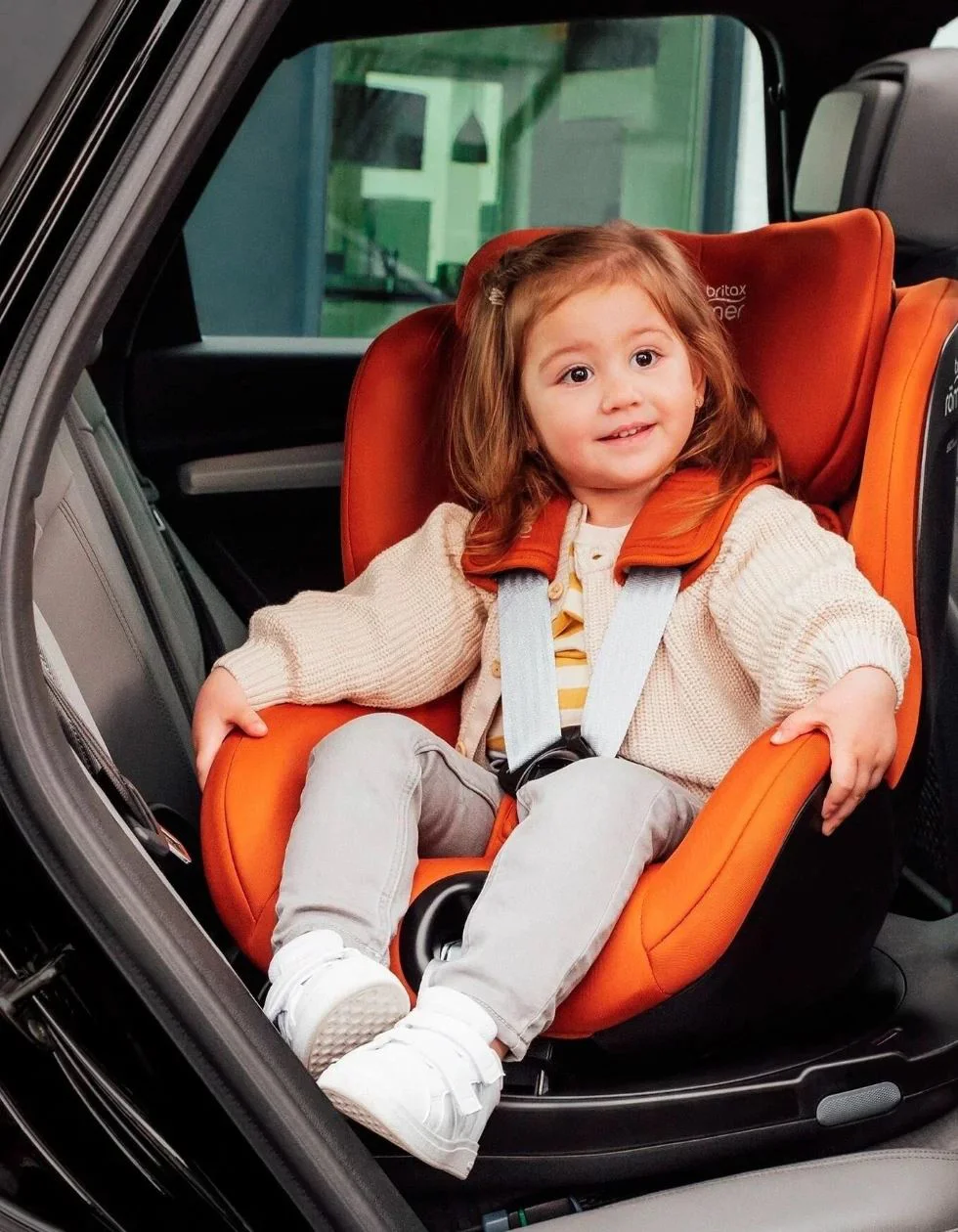 Scaun auto Britax Romer Dualfix Pro M Portocaliu foto
