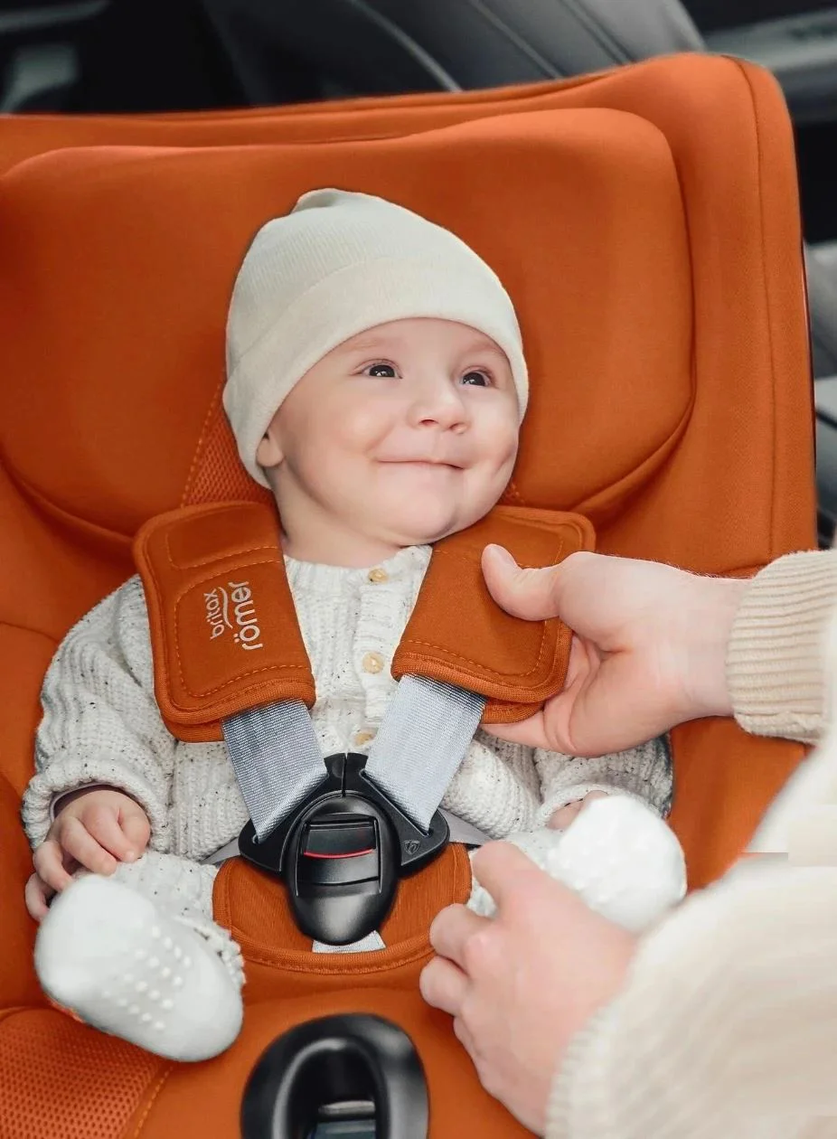 Scaun auto Britax Romer Dualfix Pro M Portocaliu foto