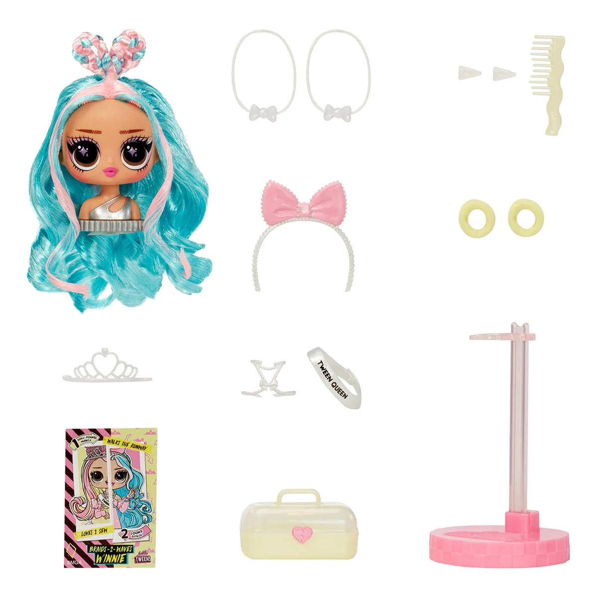 Papusa L.O.L. Surprise! Tweens seria Surprise Swap - Waves Winnie foto