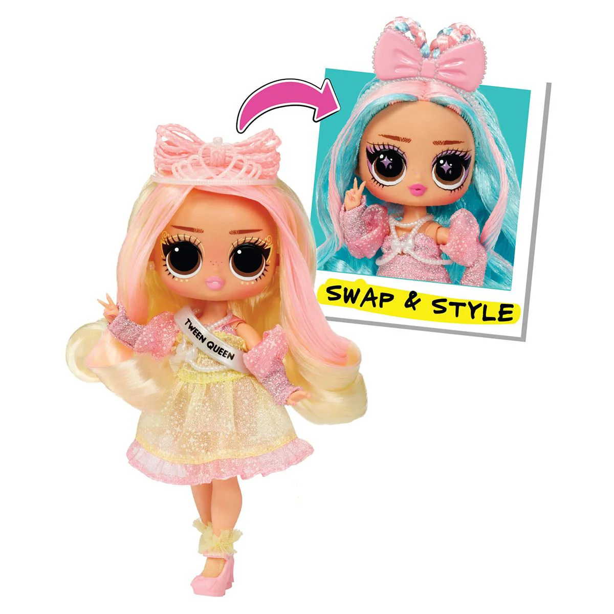 Papusa L.O.L. Surprise! Tweens seria Surprise Swap - Waves Winnie foto